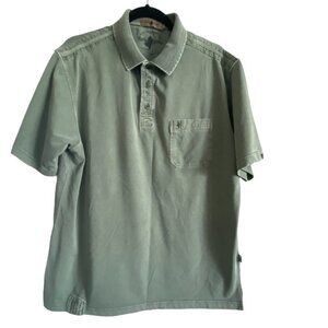 MARLBOROUGH CLASSICS Vintage Men's Polo Shirt Short Sleeves Green Size 54